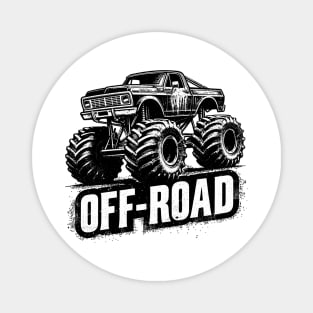 Monster Truck Off Road Magnet